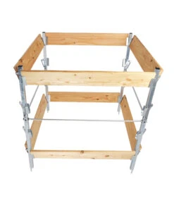 Bellissa Holz-Komposter -Gartenleben Verkauf 1607845 WE DE 007 bellissaKomposterHolzMetall90x90x90cm