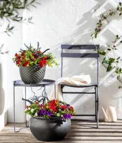 Dehner Keramik-Topf Bavaria, Bauchig -Gartenleben Verkauf 167510 167544 167643 WE MO 10 KeramikPflanztopfBavariaglasiert