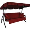 Angerer Hollywoodschaukel Trend Joy Bordeaux, 3-Sitzer -Gartenleben Verkauf 1690254 WE FS 001 TrendJoyHollywoodschaukel