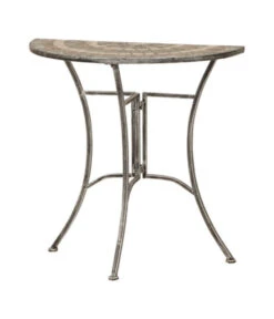 Siena Garden Anstelltisch Felina, Halbrund, Ca. B35,5/H71,5 Cm