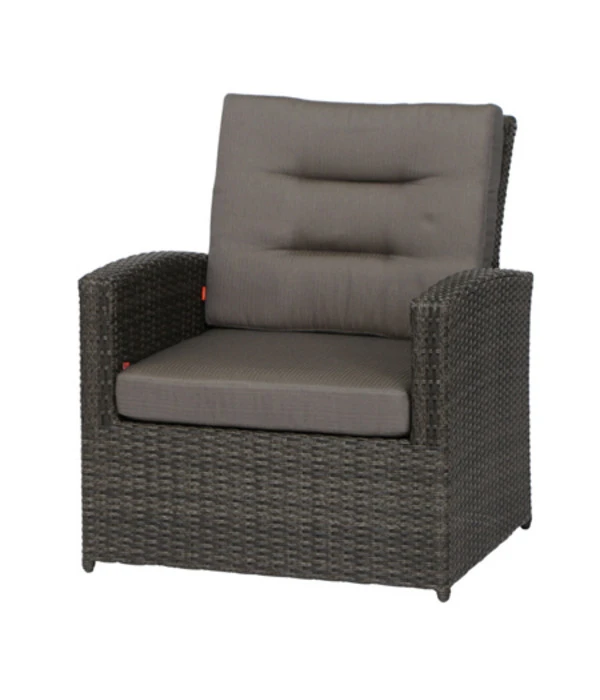 Siena Garden Lounge-Sessel Porto, Grau 4 Siena Garden Lounge-Sessel Porto, Grau – Bild 2