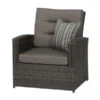 Siena Garden Lounge-Sessel Porto, Grau -Gartenleben Verkauf 1786003 WE FS 001 PortoLoungeSesselgrau