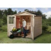 Weka Gartenhaus 323 Gr.1, Ca. B225/H221/T171 Cm 2 Weka Gartenhaus 323 Gr.1, Ca. B225/H221/T171 Cm -Gartenleben Verkauf 1796572 WE FS 001 BBH19mmTrendGr1natur
