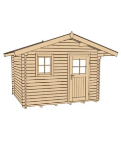 Weka Gartenhaus Premium 28 -Gartenleben Verkauf 1807544 WE DE 002 BBH28MMNAGOLD2V60GR1