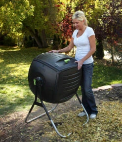 Lifetime Trommelkomposter 189 L, Ca. B77/H112/T75 Cm -Gartenleben Verkauf 2024388 WE MO 003 TrommelkompostSchw186L