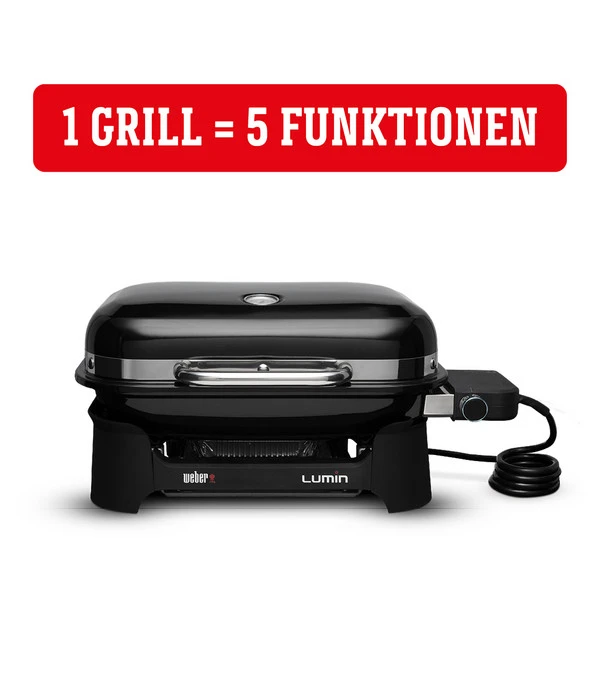 Weber Elektrogrill Lumin Compact, Ca. B58,6/H27,9/T41,2 Cm 10 Weber Elektrogrill Lumin Compact, Ca. B58,6/H27,9/T41,2 Cm – Bild 8