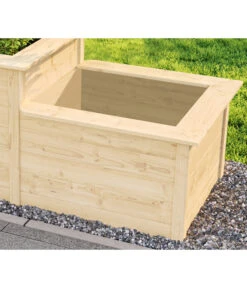 Weka Stufenhochbeet 669, Ca. B218/H81/T82 Cm -Gartenleben Verkauf 2065027 WE DE 001 Stufenhochbeet669Natur