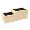 Weka Stufenhochbeet 669, Ca. B218/H81/T82 Cm -Gartenleben Verkauf 2065027 WE FS 001 Stufenhochbeet669Natur
