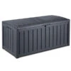 Keter Aufbewahrungsbox Glenwood, 390 Liter, Ca. B128/H61/T65 Cm -Gartenleben Verkauf 2190270 WE FS 001 GlenwoodBoxAnthr
