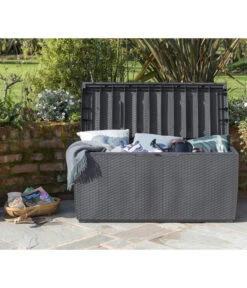 Keter Aufbewahrungsbox Capri, 305 Liter, Ca. B123/H57/T53,5 Cm -Gartenleben Verkauf 2190700 WE MO 001 KeterAufbewahrungsbox