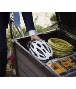 Keter Aufbewahrungsbox Brushwood, 455 Liter, Ca. B145/H60,3/T69,7 Cm -Gartenleben Verkauf 2191161 WE DE 003 KeterAufbewahrungsbox