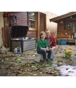 Keter Aufbewahrungsbox Brushwood, 455 Liter, Ca. B145/H60,3/T69,7 Cm -Gartenleben Verkauf 2191161 WE MO 002 KeterAufbewahrungsbox