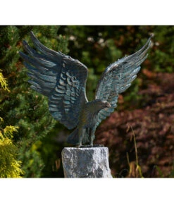 Rottenecker Bronzefigur Weißkopf-Seeadler -Gartenleben Verkauf 2304988 WE DE 001 Bronzeadlerweisskopf