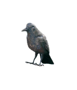 Rottenecker Bronzefigur Rabe Faustus