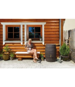 GARANTIA Barrica Regenfass, Braun -Gartenleben Verkauf 2469567 WE MO 001 BarricaRegenfass260Lbraun