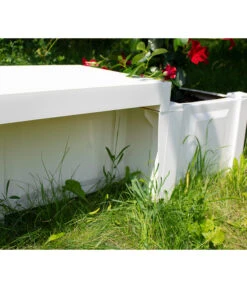 KHW Kunststoff-Gartenbank Berlin -Gartenleben Verkauf 2547339 WE DE 003 BankBerlinweiss