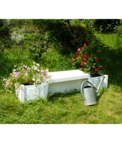 KHW Kunststoff-Gartenbank Berlin -Gartenleben Verkauf 2547339 WE MO 002 BankBerlinweiss