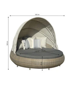 Dehner Sunlounger Florida, Ca. B160/H70/T220 Cm -Gartenleben Verkauf 2766806 WE BG 001 SunloungerFlorida