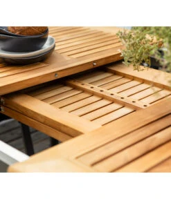 Dehner Teak-Ausziehtisch Colmar, Ca. B152-210/H76/T89 Cm -Gartenleben Verkauf 2785608 WE DE 002 DehnerTischColmar