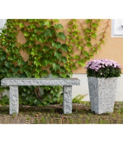 Dehner Granit-Gartenbank, 2-Sitzer -Gartenleben Verkauf 2789402 WE MO 001 GranitGartenbank