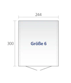 Biohort Gerätehaus Europa 6, Ca. B264/H203/T320 Cm -Gartenleben Verkauf 2815959 WE DE 001 BiohortMGHEuropaGroesse6quarzgrau