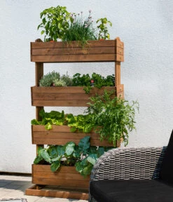 Hecht Hochbeet Cube 4, Ca. B82/H145/T50 Cm -Gartenleben Verkauf 3060399 WE MO 001 HechtHochbeetCube4NEU