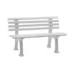 Blome Bank Ibiza, 2-Sitzer -Gartenleben Verkauf 310698 WE FS 001 KunststoffbankIbizaweiss