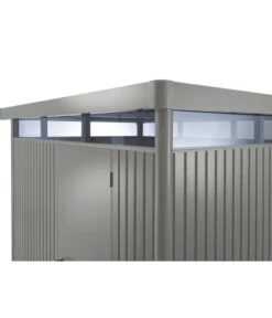 Biohort Gerätehaus HighLine H2, Ca. B275/H222/T195 Cm 19 Biohort Gerätehaus HighLine H2, Ca. B275/H222/T195 Cm -Gartenleben Verkauf 3180684 WE DE 009 BiohortAcrylglasLichtband HighLine dunkelgrau Detail