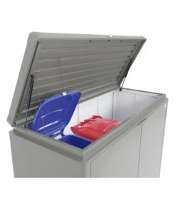 Biohort HighBoard 200, Ca. B200/H127/T84 Cm -Gartenleben Verkauf 3180791 WE DE 003 Muelltonnen Deckeloeffner HighBoard Detail neu