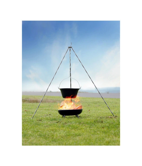 Rumo BBQ Dreibein Mit Hammerith Beschichtung 2 Rumo BBQ Dreibein Mit Hammerith Beschichtung