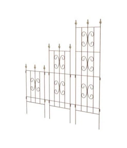 Dehner Kombi-Spalier Clematis, Rost/gold -Gartenleben Verkauf 3274925 3274917 3274891 WE DE 006 DehnerKombiSpalierrostgoldRankhilfeRankgitterRankspalierSpalier