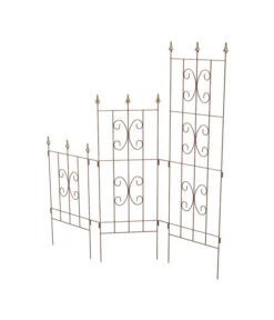 Dehner Kombi-Spalier Clematis, Rost/gold -Gartenleben Verkauf 3274925 3274917 3274891 WE DE 007 DehnerKombiSpalierrostgoldRankhilfeRankgitterRankspalierSpalier