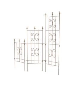 Dehner Kombi-Spalier Clematis, Rost/gold -Gartenleben Verkauf 3274925 3274917 3274891 WE DE 008 DehnerKombiSpalierrostgoldRankhilfeRankgitterRankspalierSpalier