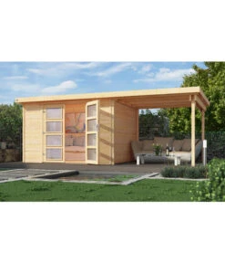 Weka Gartenhaus 321 + 230 Cm Anbau