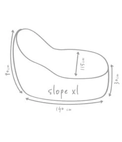 Outbag Outdoor-Sitzsack Slope XL Plus -Gartenleben Verkauf 3464930 WE DE 002 SlopeXlPlusAnthrazit