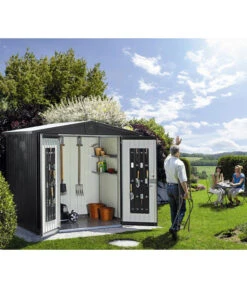 Biohort Gerätehaus Europa 3, Ca. B264/H203/T176 Cm -Gartenleben Verkauf 3661279 WE MO 002 BiohortgeraetehausEuropa3