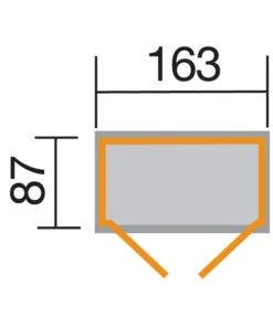 Weka Garten- Und Terrassenschrank 357, Ca. B185/H216/T105 Cm -Gartenleben Verkauf 3801966 WE DE 001 TERRASSENSCHRANK14MMGR2