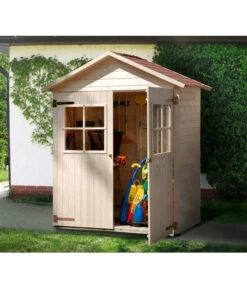 Weka Garten- Und Terrassenschrank 357, Ca. B185/H216/T105 Cm -Gartenleben Verkauf 3801966 WE MO 001 WekaTerassenschrankGartenschrankmitSatteldach