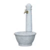 GARANTIA Kunststoff-Gartenbrunnen Roma, Ø 54 X 100 Cm -Gartenleben Verkauf 3914025 WE FS 001 GarantiaSteinfGartenbrunnenRoma54x100cmRegentonnen