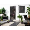 Hecht Fliegengitter Fenster Mit Pollenschutz, Ca B100/H120 Cm -Gartenleben Verkauf 4019485 4019493 4019501 WE FS 001 HechtFensterbausatzMasterSlim