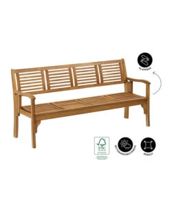 Dehner Klappbank Douglas, 4-Sitzer -Gartenleben Verkauf 4069431 WE IG 001 DehnerKlappbankDouglas4Sitzer