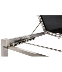 Best Rollliege Marbella, Edelstahl, Schwarz, Ca. B67/H33/T200 Cm -Gartenleben Verkauf 4109609 WE DE 001 BestRollliegeMarbellaEdelstahlSchwarz