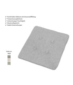 Dehner Balkonkissen Noah, Ca. B39/H3/T39 Cm -Gartenleben Verkauf 4174199 WE IG 001 BalkonkissenNoahAnthrazit