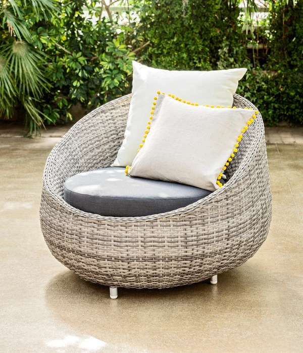 Dehner Geflechtlounge Avani, 4-teilig 4 Dehner Geflechtlounge Avani, 4-teilig – Bild 3