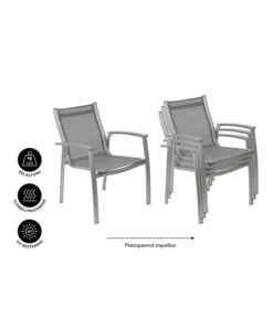 Dehner Stapelstuhl Niederlehner Chicago -Gartenleben Verkauf 4210209 WE IG 001 BALKONSTUHLCHICAGO