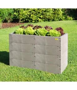 Juwel Hochbeet Timber 4-reihig, Ca. B130/H80/T60 Cm -Gartenleben Verkauf 4268421 WE MO 002 HochbeetTimber4Reihig