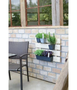 Geli Kunststoff-Pflanzkasten Easy 10 Geli Kunststoff-Pflanzkasten Easy -Gartenleben Verkauf 4314415 4314472 4314530 WE MO 004 GeliKunststoffTopfEasyBlumentopfPflanztopfPalettentopf