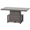 Siena Garden Lift-Tisch, Ca. B130/H47-71/T75 Cm -Gartenleben Verkauf 4331138 WE FS 001 Lifttischcoridoch grey