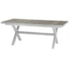 Siena Garden Ausziehtisch Sincro, Hellgrau, Ca. B200-260/H77/T100 Cm -Gartenleben Verkauf 4331245 WE FS 001 Ausziehtischsincroweiss