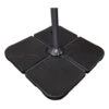 Doppler Beschwerplatten Für Schirme, 4er-Set -Gartenleben Verkauf 4332227 WE FS 001 dopplerBeschwerplattefuellbar20kgKreuz